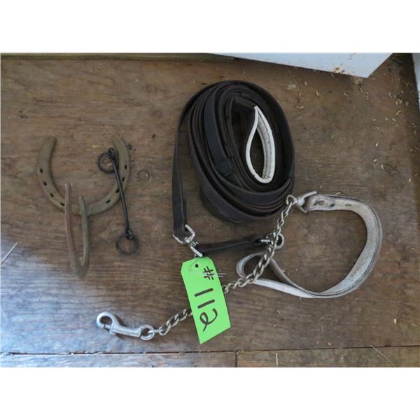 Horse Shoe Hanger, Lounge Line and Short Chain Lead