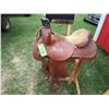 Image 2 : Circle Y Roping Saddle (15") c/w Cinches and Breast Collar