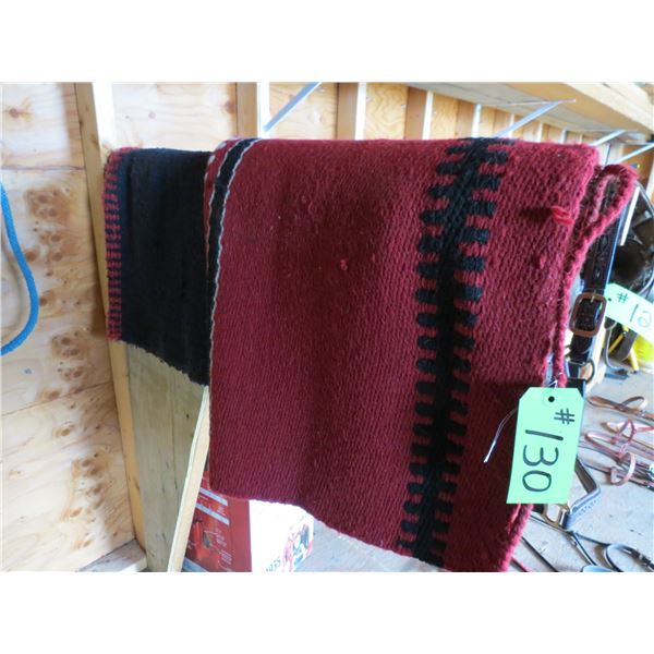 2- Saddle Blankets