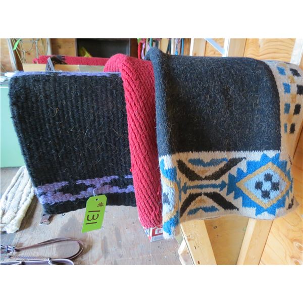3- Saddle Blankets