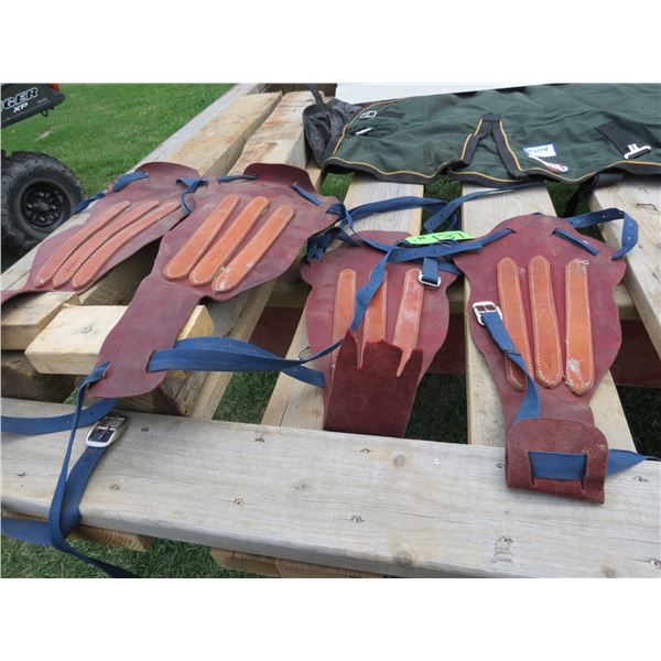 4- Calf Collars (One Needs Repair)