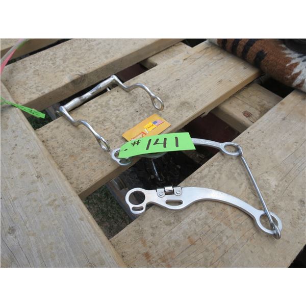 New AHE 5 1/8" Sweet Mouth c/w Copper Inlay and 8" Cheeks & Curb Bit