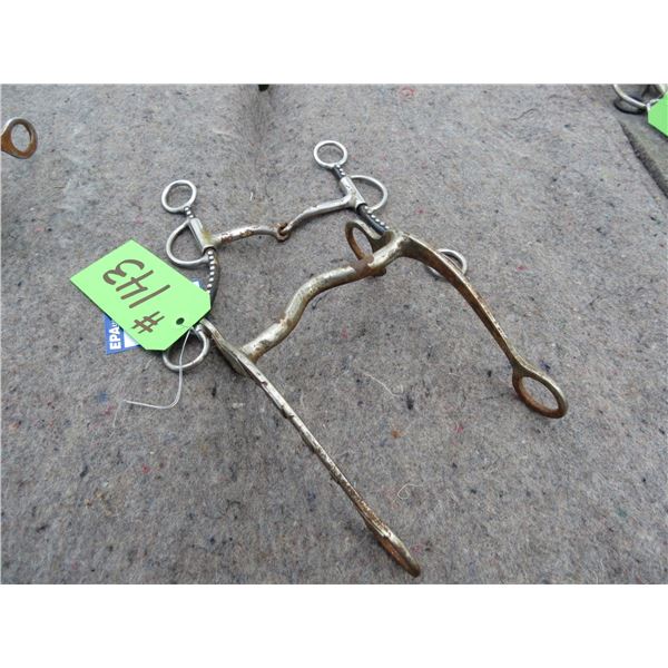 Snaffle Mouth c/w Shank & Curb Bits