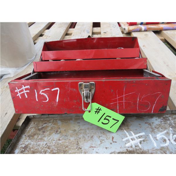 Tool Box c/w Misc. Tools and Sockets