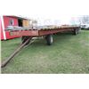 Image 2 : 10' x 32' Triple Axle Hay Rack c/w Steel Frame