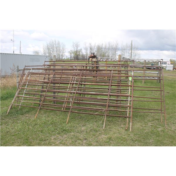 Approx. 9- Steel 1" Panels (Selling Together)