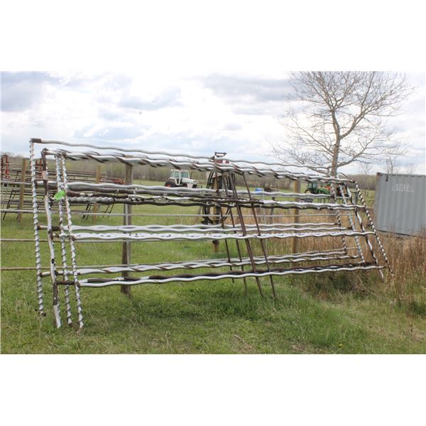 Approx. 5- 16' Polished Rod Panels (Selling Together)