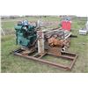 Image 1 : Wells-Hall 150 PSI Pump c/w Diesel Engine (Has Not Run for a Couple Years)