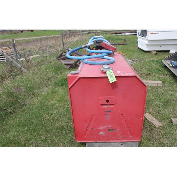 Red Tidy Tank c/w 12V Pump