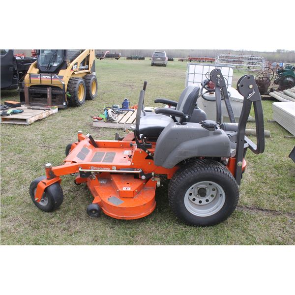 Husqvarna 54" Zero Turn Riding Mower, 28 HP, Approx. 54 Hrs (One Owner, For more info TEXT