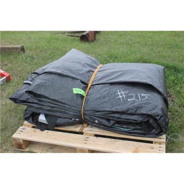 Black Plastic Tarp