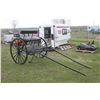 Image 3 : 2 Seater Horse Draft Show Cart (Pristine Condition) 48" Wheels- Made by East Bruce Mfg.