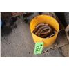 Image 1 : Bucket of Small Horse Shoes