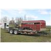 Image 2 : 2012 Trail Pro 20' Tilt Deck Trailer, Approx. 7000 lb Axles, Ball Hitch, 16' Tilt  and 4' Front (Nic