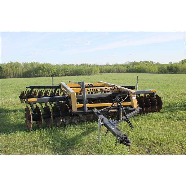 Approx. 2018 Kello-Bilt 225 Braking Disc. 16' Knotched Frt and Rear Blades, #KEM10182579R