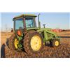 Image 2 : JD 4240 CAHR, Showing 6886 hrs, Quad Range, 148 Loader c/w Bucket and Bale Fork, Dual Hyd's, PTO, Re