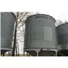 Image 1 : 5 Ring Westeel Hopper Bin c/w Double Skid (Removal by Aug 1st, You Must Make Arrangements with Ullo 