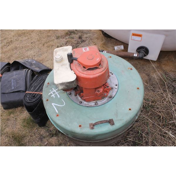 Floating Pump c/w 3 Hoses