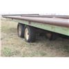 Image 3 : Pindle Hitch, 8 Wheel Trailer, Steel Deck for Hauling Rd Bales, Small Winch