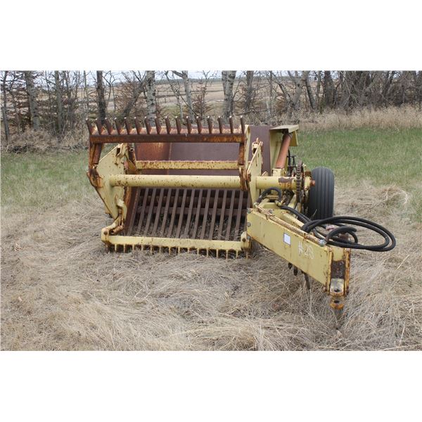 Degelman 3 Batt Rock Picker, #9170, Hyd Drive