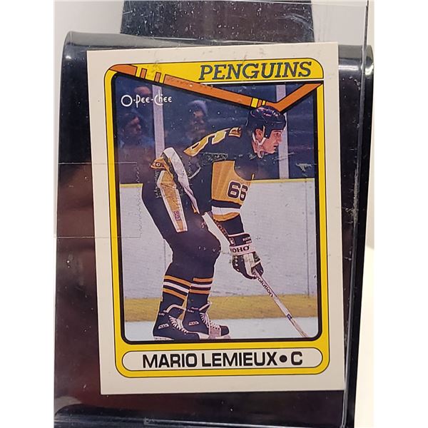Mario Lemieux OPC Penguins 1990-91 #175