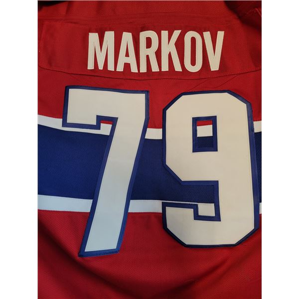 Markov, Montreal Canadiens, Jersey