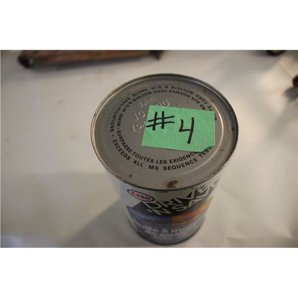 ESSO OIL CAN (FULL)