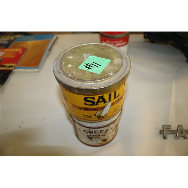 SAIL & SWEET CAP TINS