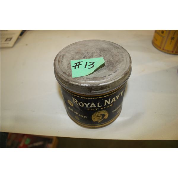 ROYAL NAVY TIN