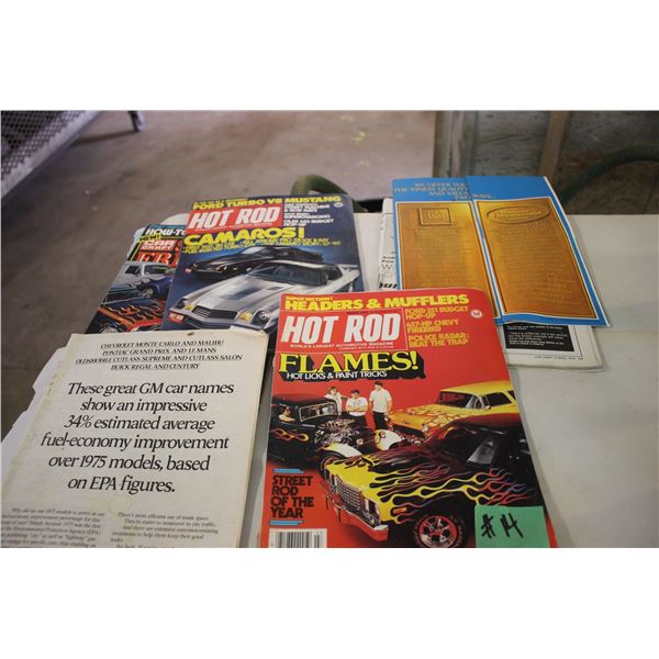 APPROX. 5 HOT ROD MAGAZINES