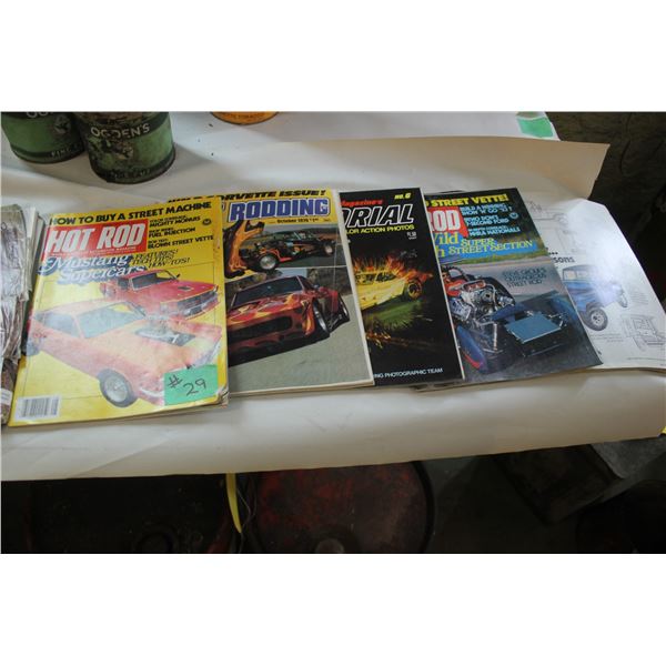 APPROX. 10 HOT ROD MAGAZINES
