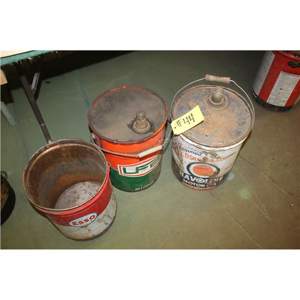 ESSO, UFA & HAVOLINE PAILS