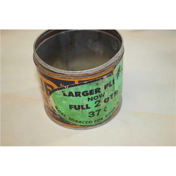 CHEWING TOBACCO TIN