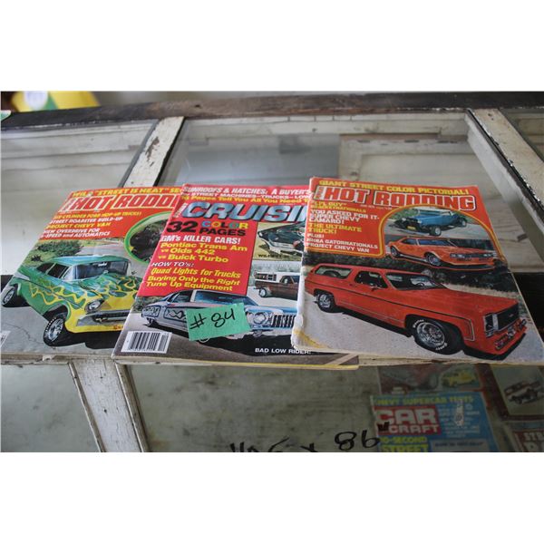 3 - HOT ROD MAGAZINES