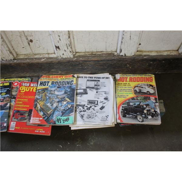 APPROX. 7 HOT ROD MAGAZINES