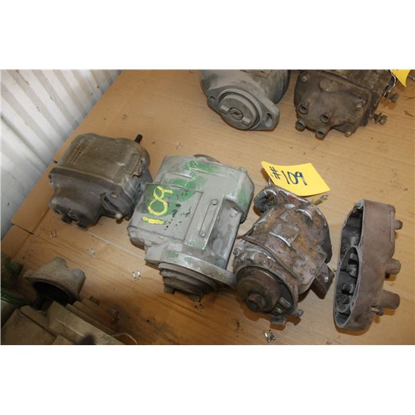 3 - IH, 1 - EDISON & 1 FAIRBANKS MORSE