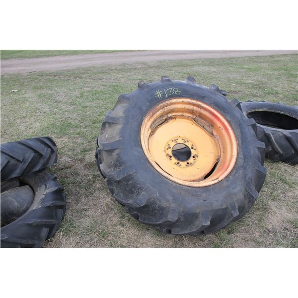 2 - 14.9 X 26 TIRES & RIMS