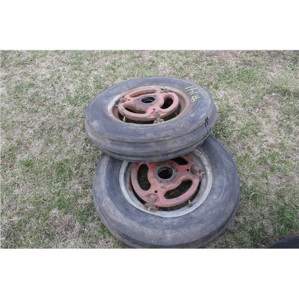 2 - IH M-6.00 X 16'S C/W RIM