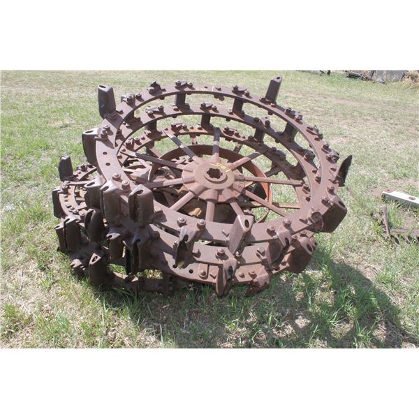 2- OLIVER SKELETON MODEL 90 WHEELS