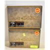 Image 1 : GAME OF THRONES 2 BOXES
