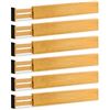Image 1 : NEW REPACKED 6 PIECE BAMBOO WOOD SPRING LOADED