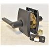 Image 1 : NEW REPACKED SCHLAGE MATTE BLACK BED AND BATH