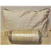 Image 1 : SET OF 2 NEW BEDSTORY MEMORY FOAM OVERSTUFFED