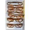 Image 1 : CASE OF 6 SMOKED BROWN DESIGNER SUNGLASSES