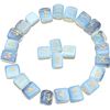 Image 1 : NEW SET OF CROCON OPALITE RUNE STONES WITH