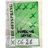 Image 1 : THE OFFSPRING BACKSTAGE PASS