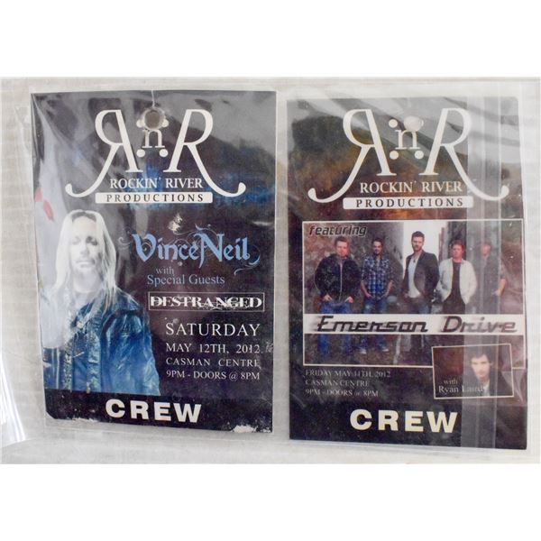 VINCE NEIL BACKSTAGE PASSED