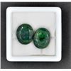 Image 1 : #222- GREEN EMERALD GEMSTONE 27.75CT