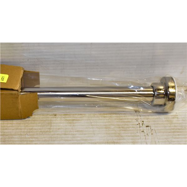 NEW 40 - 73" STAINLESS STEEL SHOWER CURTAIN ROD