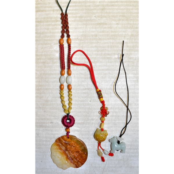 VINTAGE ASIAN JADE & STONE JEWELRY COLLECTION